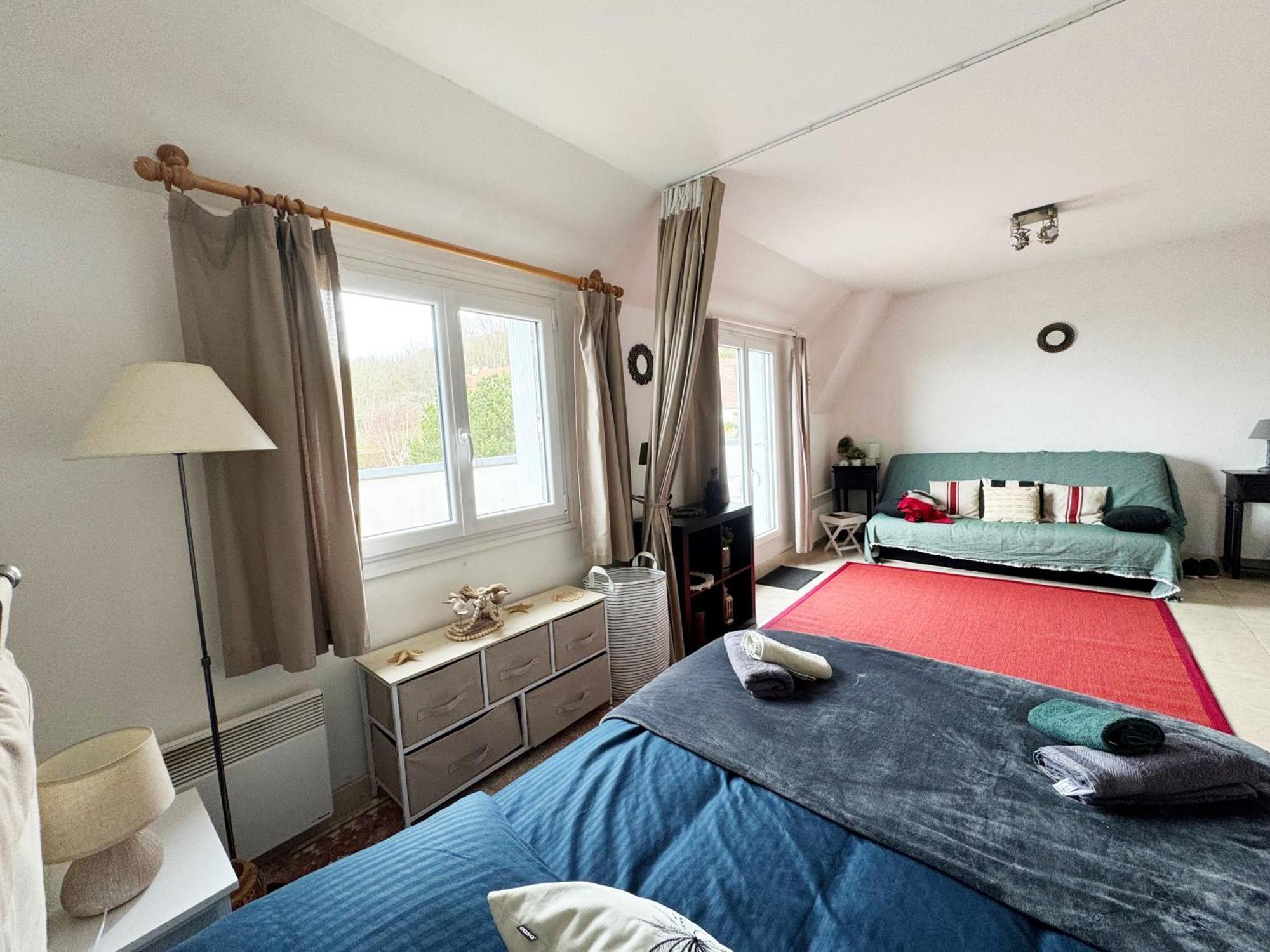 A 10 Minutes A Pieds De La Plage, Residence La Corniche Du Mont Canisy - Traveller Award 2023 บลอนวิลล์-ซัวร์-แมร์ ภายนอก รูปภาพ